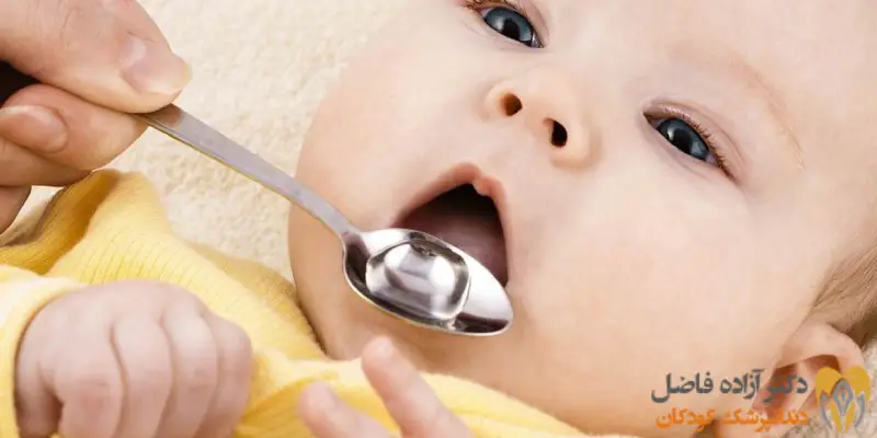 علائم برفک دهان نوزاد