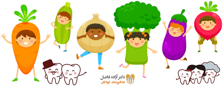 تاثیر تغذیه در سلامت دندان کودکان